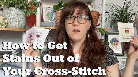 kwarning9's tweet image. New video up today! #crossstitch 

How to Get Stains Out of Your Cross-Stitch youtu.be/X3NuYSHQpMg