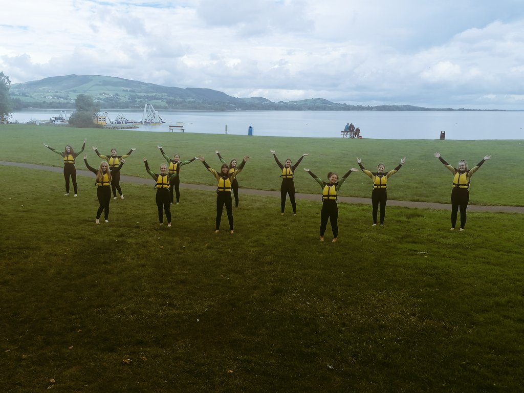ScoilPol's tweet photo. TY students loving every minute at West Lake Aqua Park today! Many thanks to all involved! ⛲🎉 @TYUpdated #westlakeaquapark #classbonding #friendships #memories #killaloe https://t.co/FnXd75D3Am