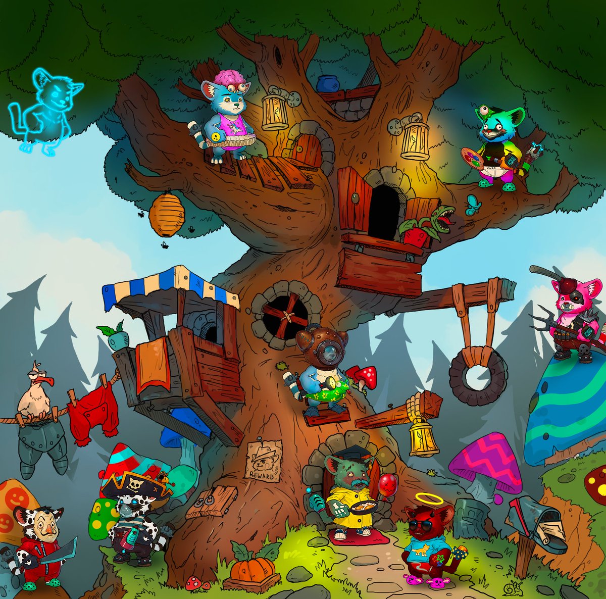 Every Art Star Owner can get a FREE Red Panda! 

Mark your calendar. 

Minting starts at 1 Pm est today.