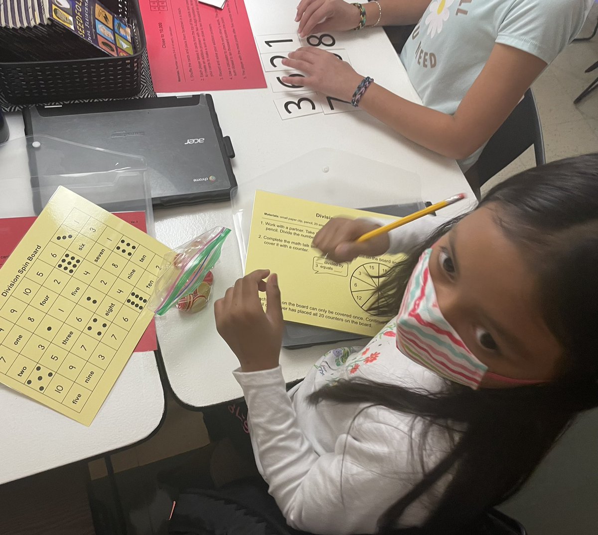 Flying5th's tweet photo. A HUGE shoutout to our Union 5th Grade ROCKSTAR math teachers for creating the math fluency centers for our kiddos! @LakotaUnion @ https://t.co/uxAnp4SIWc