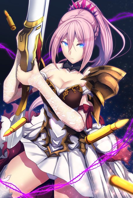 <荊>の狙撃手・シオン。歴代テイルズヒロインの中でもミラに並んでトップクラスで好きです。 