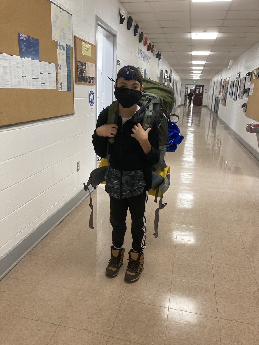 WhecJ's tweet photo. An excited group of students ready for their first camping trip! 🏕
#wheclife #avrce #outdooreducation #experientiallearning https://t.co/zTtJ6c9RCC