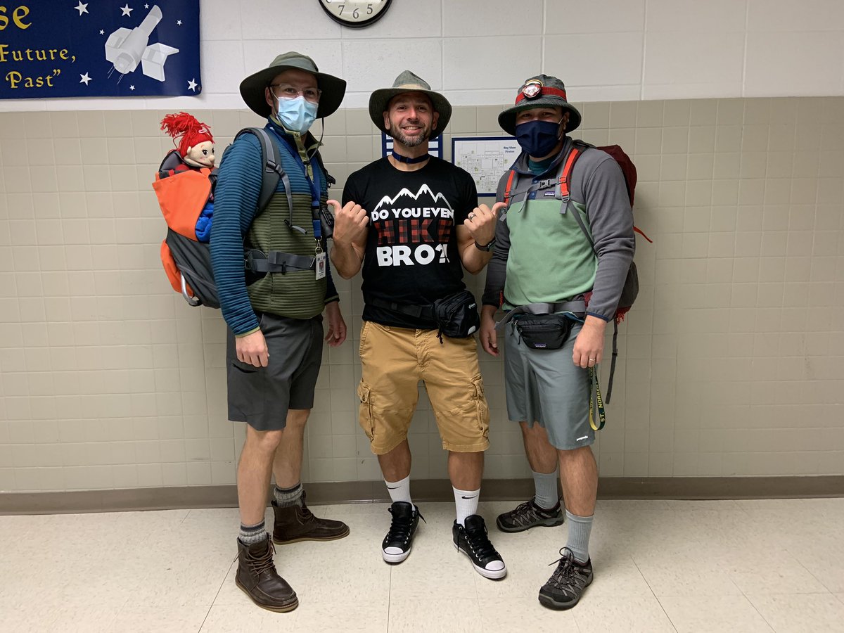 BVHoffmanSS's tweet photo. Hiker spirit day for the win! You guys are the best! https://t.co/HCE4P8k3IX