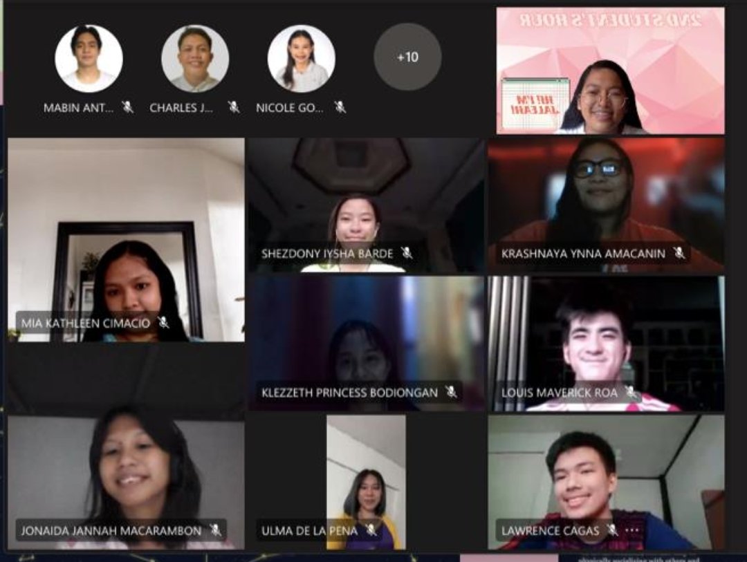 biwaldbabies's tweet photo. 9/15/21

Congratulations for a fun and interactive 2nd Student's Hour Session with Facilitator @jaleahangeline from @XUSHS_DSS 🎉🎉 https://t.co/s4OyJKs6kq