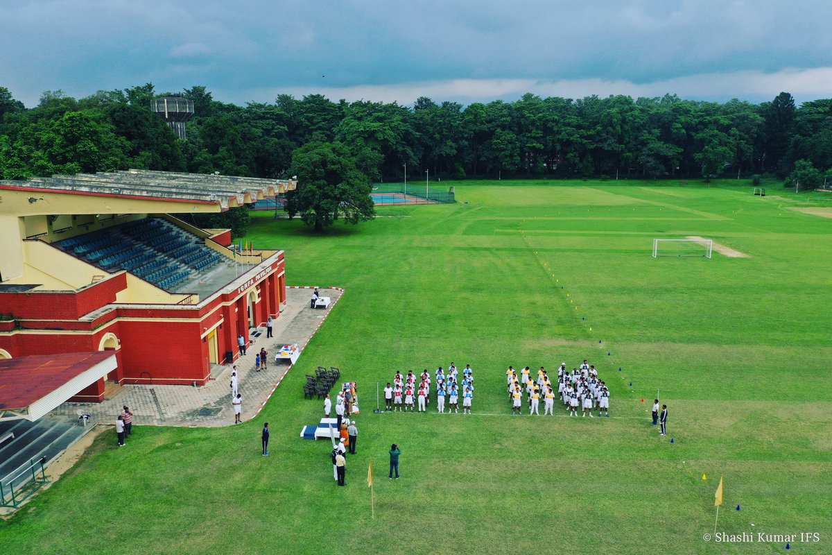 shashiifs's tweet photo. The campus green @IGNFA_GoI
That's our #IGNFA Pavilion
#Dehradun has it's own vibes.
#ifstraining https://t.co/UQrB0Mlsb7