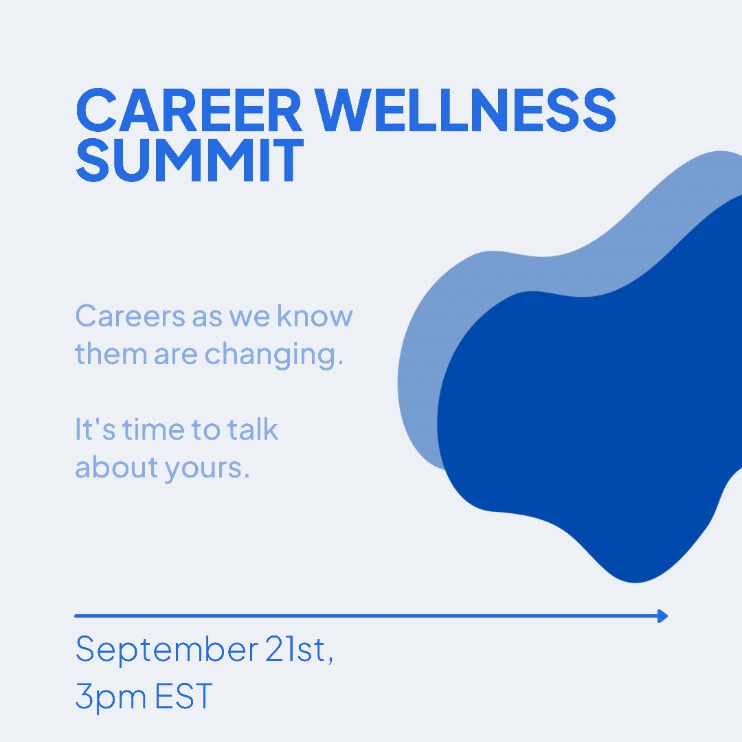 We’re hosting our first annual ​​Career Wellness Summit on Tuesday, September 21st. Join us to learn about navigating your career in 2021, aligning your values with your work, managing burnout, and so much more! 💭 You can RSVP here for free! events.mento.co