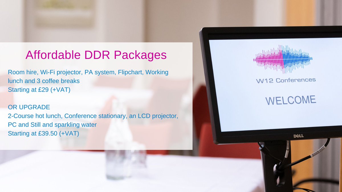 Our affordable packages mean you can rest easy knowing the event planning is in capable hands. Just tell us how many delegates you're expecting and leave the rest up to us.

Find out more about our services: bit.ly/3mnX0wS