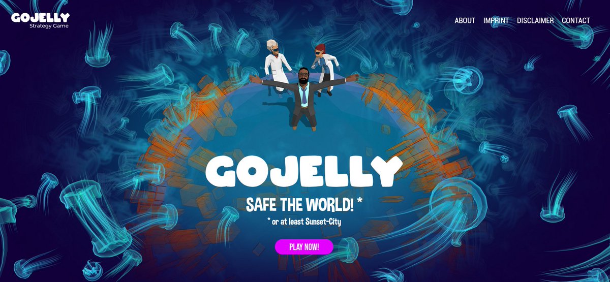 Hello gamers 🎮! We are proudly presenting our own <a href="/GoJellyEU/">GoJelly</a> educational game! Check our homepage: 🌐gojelly.eu and click on
🖱️ "online game" icon at the top row
🚪open the doors to how our project can help save the city where you ar the mayor 🕴️‍♀️▶️!