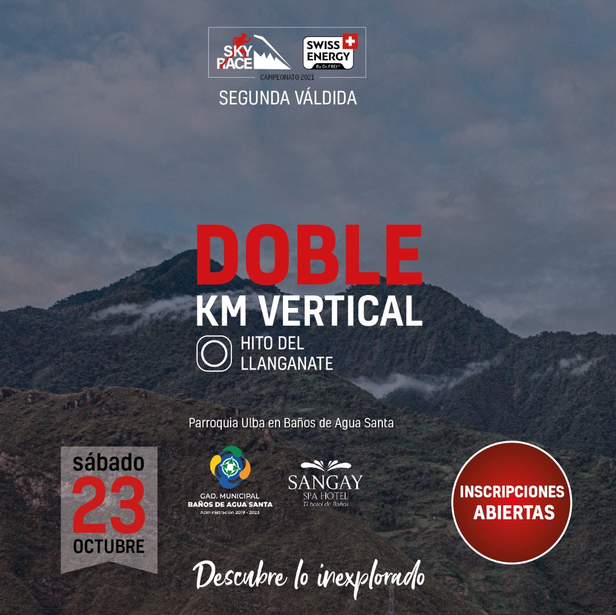 El trail running en Ecuador crece de una manera positiva, seguiremos trabajando para que no deje de crecer, ven y se parte de la segunda válida del Campeonato, inscríbete ahora 👉 bit.ly/3E0i7yf - nicolasmiranda360.com
