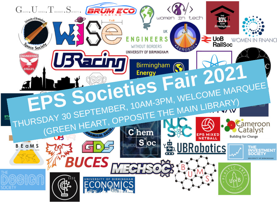 uobspacesoc's tweet photo. We'll be at the EPS Societies fair on Thursday 30th from 10am to 3pm on the Green Heart! https://t.co/iNgktvYcGU