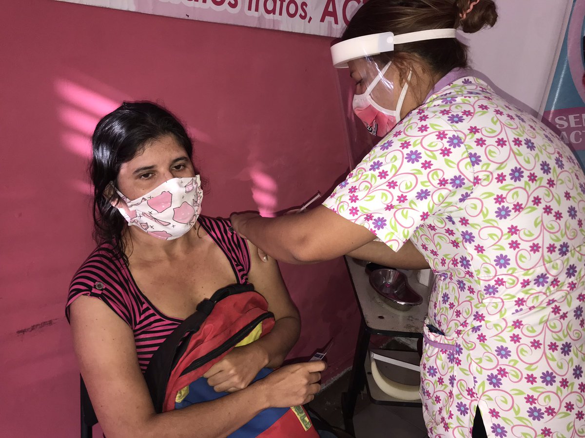 Dignificando al pueblo, es lo que caracteriza nuestra institución, siguiendo lineamientos de nuestro Gobernador y G/J Rangel Silva <a href="/RangelSilva4F/">Rangel Silva</a>  damos continuidad al Plan de Vacunación, en pro de la protección de nuestro pueblo trujillano, <a href="/ajacquep/">Jacqueline Penaloza.</a>  <a href="/AleidaPerezz/">Aleida Perez</a>