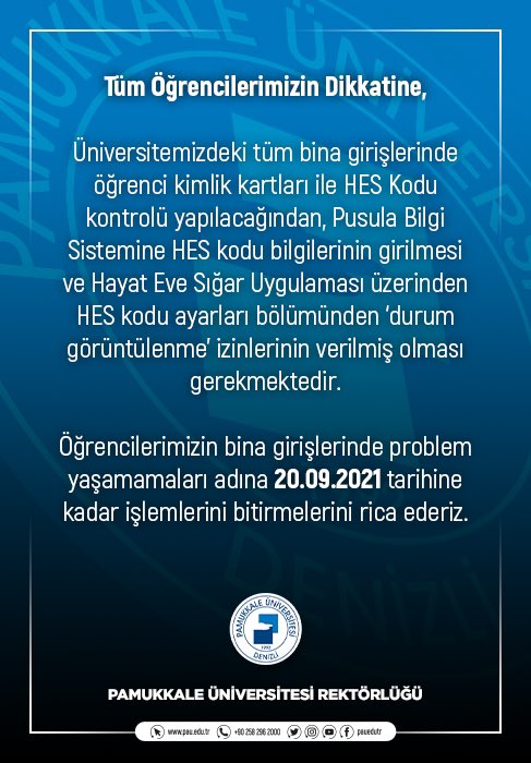 Pamukkale Üniversitesi (@pauedutr) on Twitter photo 