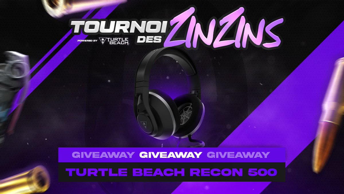 LowAn's tweet photo. 🥳 CONCOURS 😘

A l’occasion du tournoi des zinzins que j’organise ce soir sur ma chaîne Twitch, @TurtleBeachFR vous offre la possibilité de gagner un casque RECON 500🎧 

Pour participer :
- RT le tweet
- Follow @LowAn &amp; @TurtleBeachFR 

Tirage au sort le 23/09 !🍀 https://t.co/opVWX4bxWm