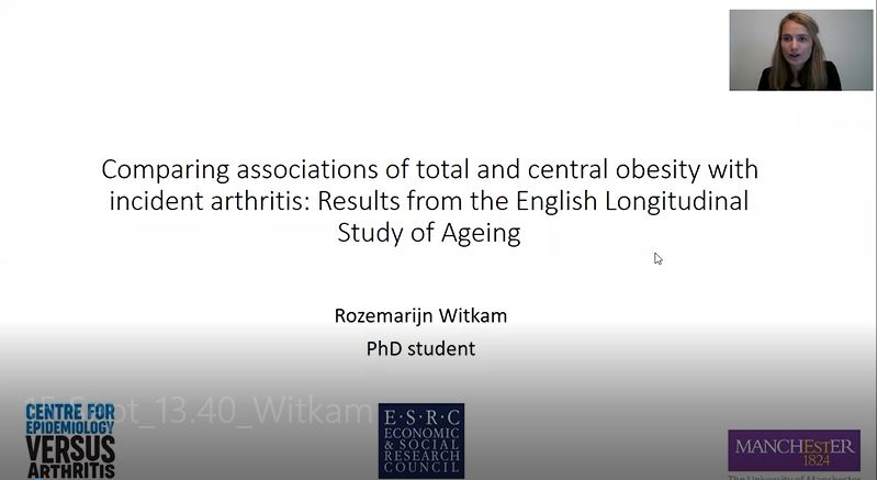 Really great to attend #SSM2021 and speak about the association between #obesity and #arthritis using <a href="/ELSA_Study/">English Longitudinal Study of Ageing</a>  #ecrSSM2021