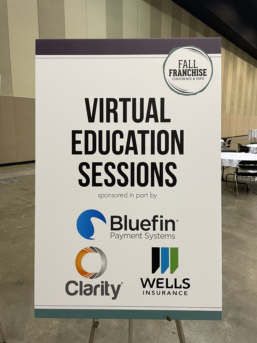 TwoMenAndATruck's tweet photo. Thank you to our friends at @Bluefinpayments, @clarityvoice1, and Wells Insurance for sponsoring the virtual education sessions for those who couldn’t attend in-person this week! #TMTFFC https://t.co/8xU4AwQdVM
