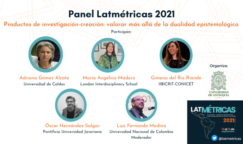 latmetricas's tweet photo. Buenos días, hoy en #Latmétricas2021 tenemos una agenda muy interesante y amplia. En este momento vía @YouTube está el panel sobre "Productos de Investigación-creación: valorar más allá de la dualidad epistemológica".

¡No se lo pierdan!

https://t.co/A4CFkXqhgJ https://t.co/OZjmenzkg6