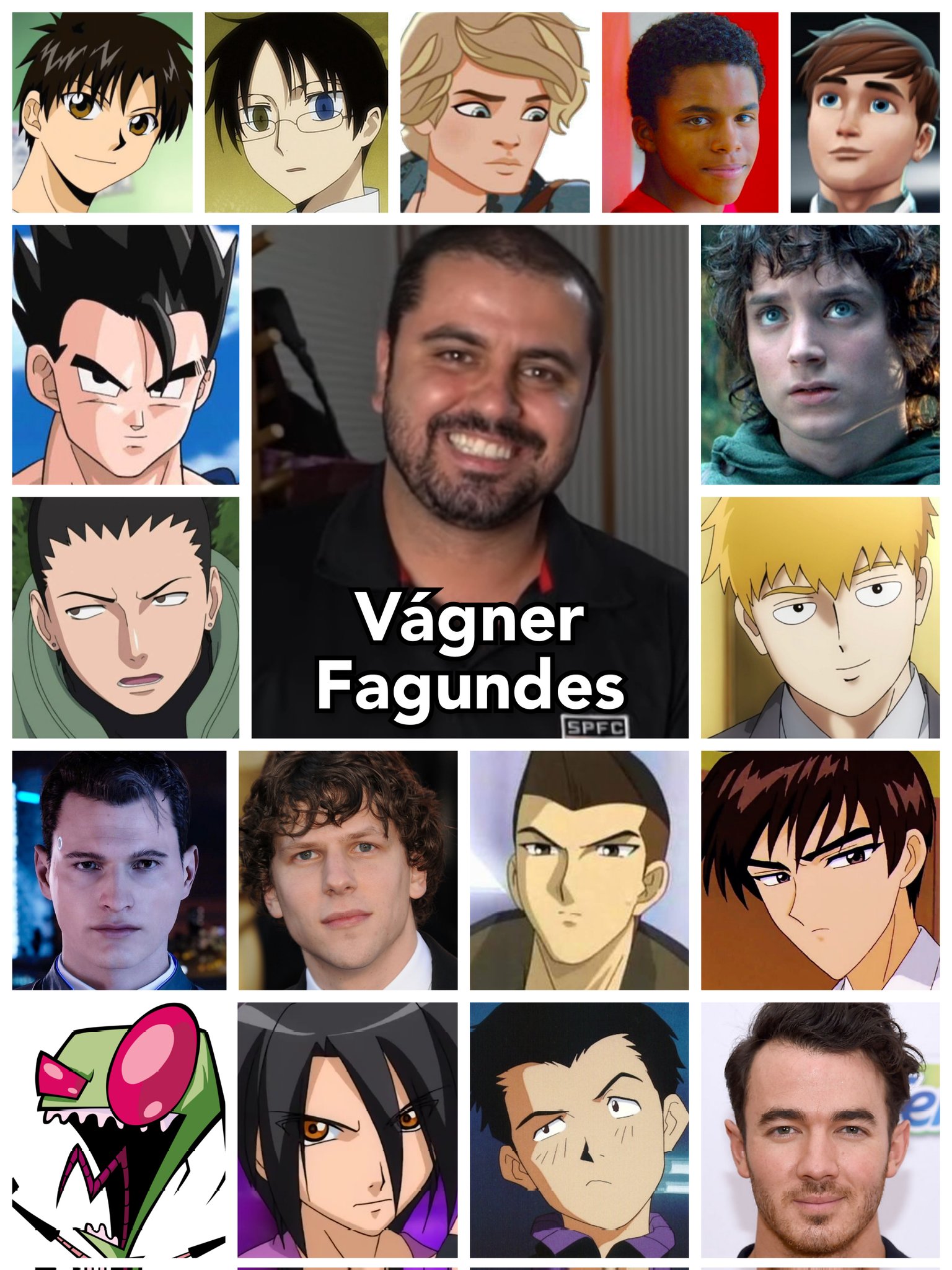 Personagens Com os Mesmos Dubladores! on X: Além do Gohan, Vágner