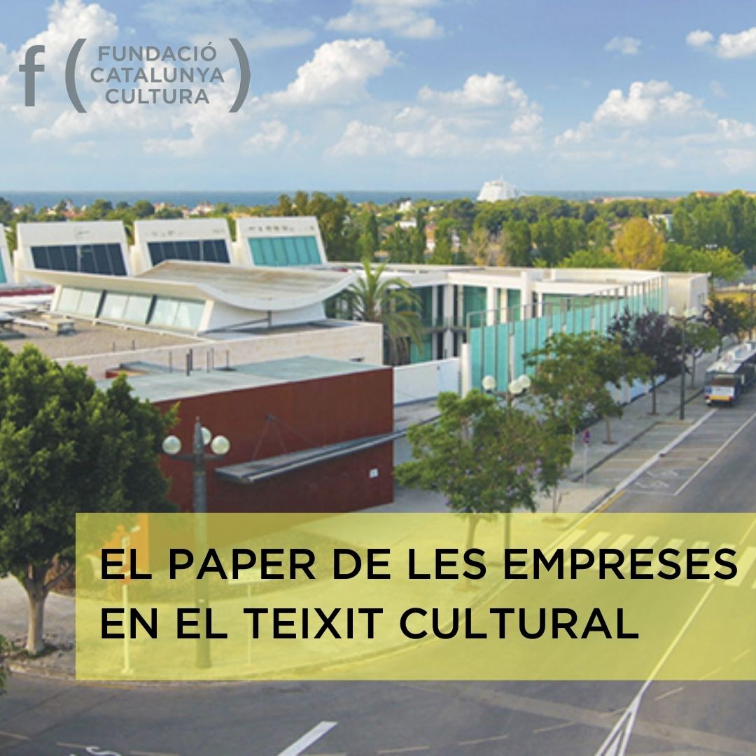 Fundació Catalunya Cultura (@fcatcultura) on Twitter photo 🔉EL PAPER DE LES EMPRESES EN EL TEIXIT CULTURAL
Conjuntament amb <a href="/NodeGarraf/">Node Garraf</a> i l'<a href="/IABarcelona/">Institute of the Arts Barcelona</a>, reunim representants del teixit econòmic del #Penedès i #Garraf, i agents culturals del territori.
🗓 16 de setembre
📍iabarcelona.com
🔗 nodegarraf.cat/nodegarraf/for… 🔉EL PAPER DE LES EMPRESES EN EL TEIXIT CULTURAL
Conjuntament amb <a href="/NodeGarraf/">Node Garraf</a> i l'<a href="/IABarcelona/">Institute of the Arts Barcelona</a>, reunim representants del teixit econòmic del #Penedès i #Garraf, i agents culturals del territori.
🗓 16 de setembre
📍iabarcelona.com
🔗 nodegarraf.cat/nodegarraf/for…