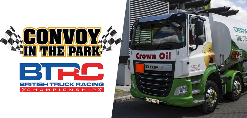 CrownOil's tweet photo. This weekend @Bintracing5 is heading to Snetterton for the British Truck Racing Championship. We're thrilled to be the official sponsor for the 2021 season. Their race truck will be fuelled with Crown HVO! Keep a lookout for their HVO branded truck.
#drivingdownemissions #BTRC https://t.co/YUk6Rm7RyP