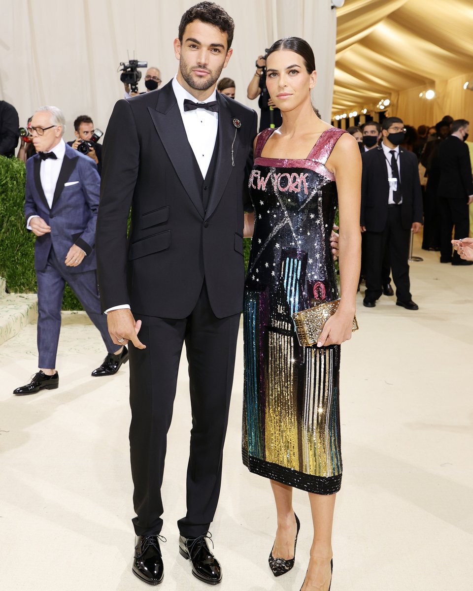 WTA's tweet photo. ❤️‍🔥 Date night at the Met❤️‍🔥

@MattBerrettini + @Ajlatom 

#TennisUnited | @atptour https://t.co/Hkx5pbmcyg