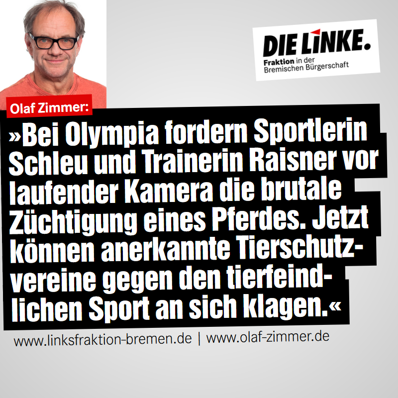 LinksfraktionHB's tweet photo. In der @HBBuergerschaft spricht @Olafzimmer1 zum geänderten Verbandsklagerecht im #Tierschutz. 
 
Hier könnt Ihr Euch die Rede anhören (mp3): ⬇️

https://t.co/8xgG5bwBJx #bremen #bremerhaven #scheu #raisner #olympia #hbbue #dielinke #sport [1/2] https://t.co/2m9t2Ohbk7