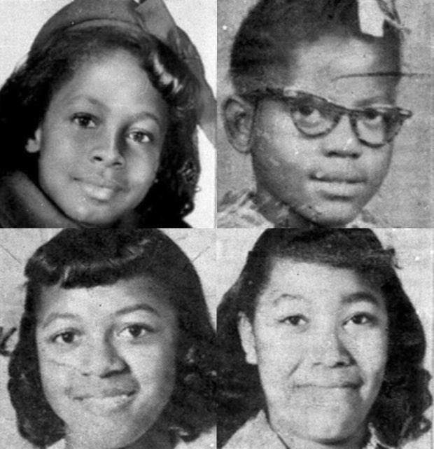Today we pause and remember the lives of Addie Mae, Cynthia, Carole, and Carol Denise whose lives were taken away on this day in 1963 by a racial bombing at 16th Street Baptist Church in Birmingham, Alabama. 

Never forget 🕊
