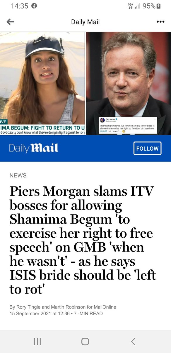 Well done @piersmorgan Leave her there she looks well looked after 🤔🤔🤔