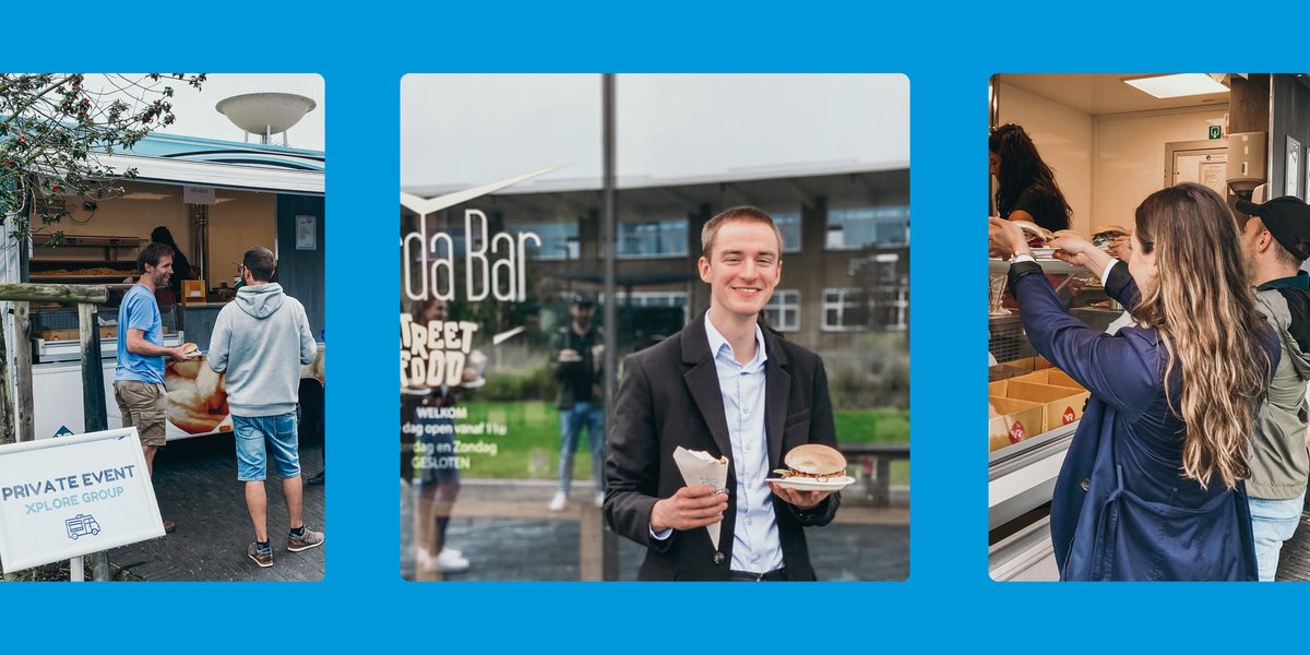 We got spoiled by Xplore Group today &amp; got treated to a tasty lunch 🍔😋
￼
Happy to be back at the office with our team! 💙