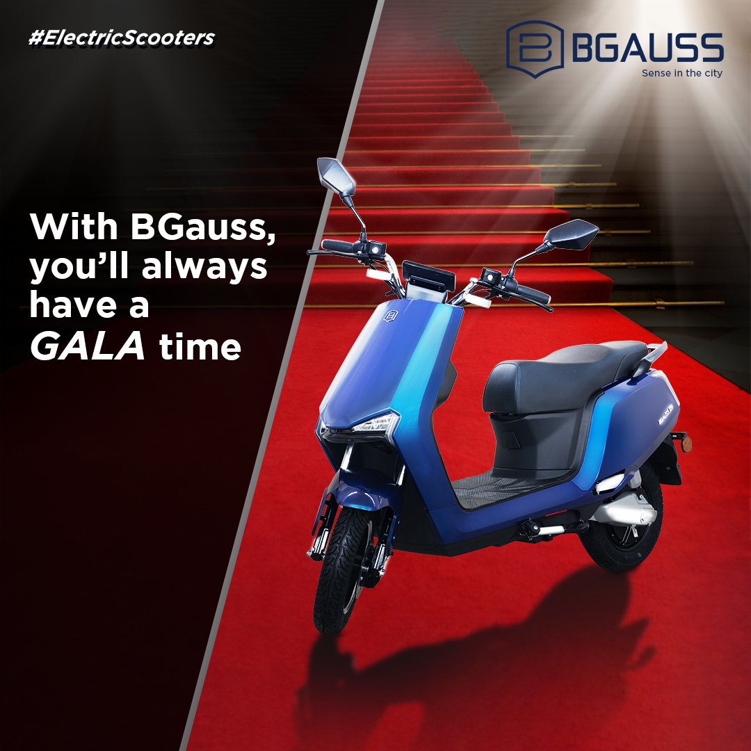 BGaussOfficial's tweet photo. Never a dull moment with BGauss around!📸

#metgala #metgala2020 #trendingpost #topicalspot #BGaussElectricScooters #bringingsensetothecity #electricmobility #sensiblystylish #bringingsenseinthecity https://t.co/hYKatQddnX