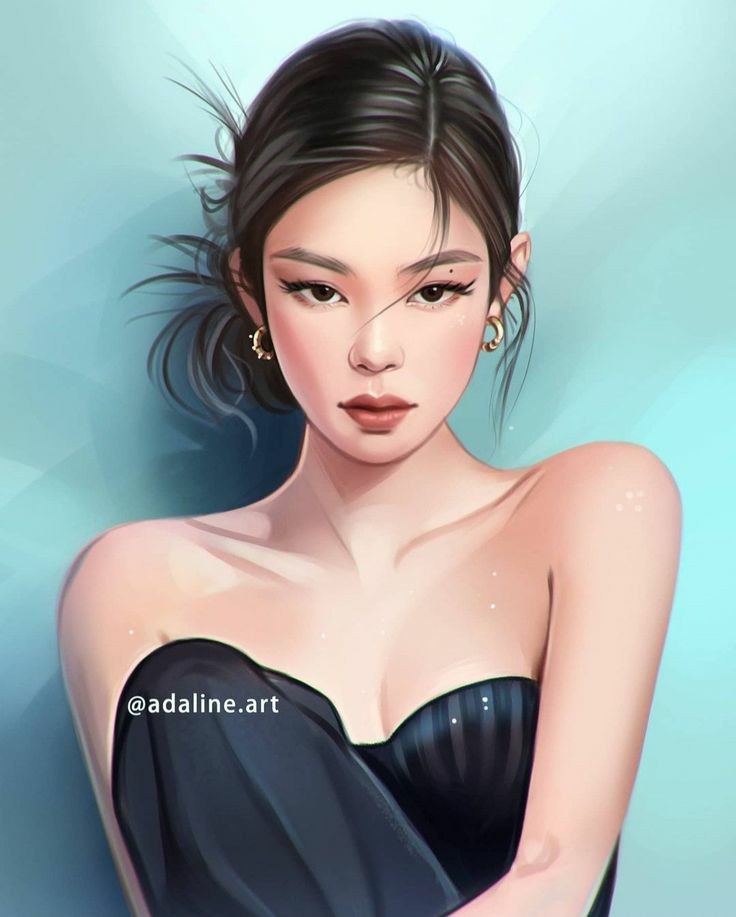 jxnini_rubyjane's tweet photo. Jennie fanart🐻💚 https://t.co/bnZWdwm6Ka