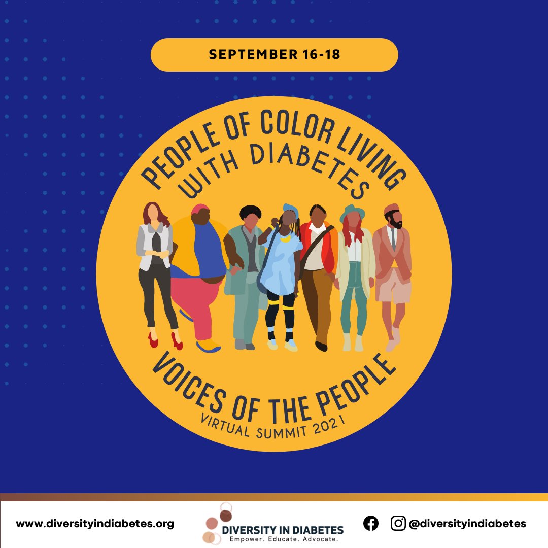 Hi! <a href="/diversity_DM_/">Diversity in Diabetes D.i.D</a>'s People of Color Living With Diabetes Virtual Summit starts ✨tomorrow✨ and we're both sponsoring it + speaking at it! Hear from <a href="/TaraTalksFood/">T’ara Talks Food</a>, <a href="/dulcesitosmios/">Mariana</a>, <a href="/_TianaCooks/">TianaCookss</a>, and more. You don't want to miss this.

Register: didsummit.vfairs.com