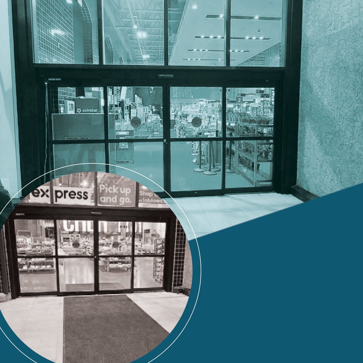 Our team of AAADM-certified technicians can service ALL brands and types of automatic doors, not just our own. There’s no better partner than ASSA ABLOY Entrance Systems!