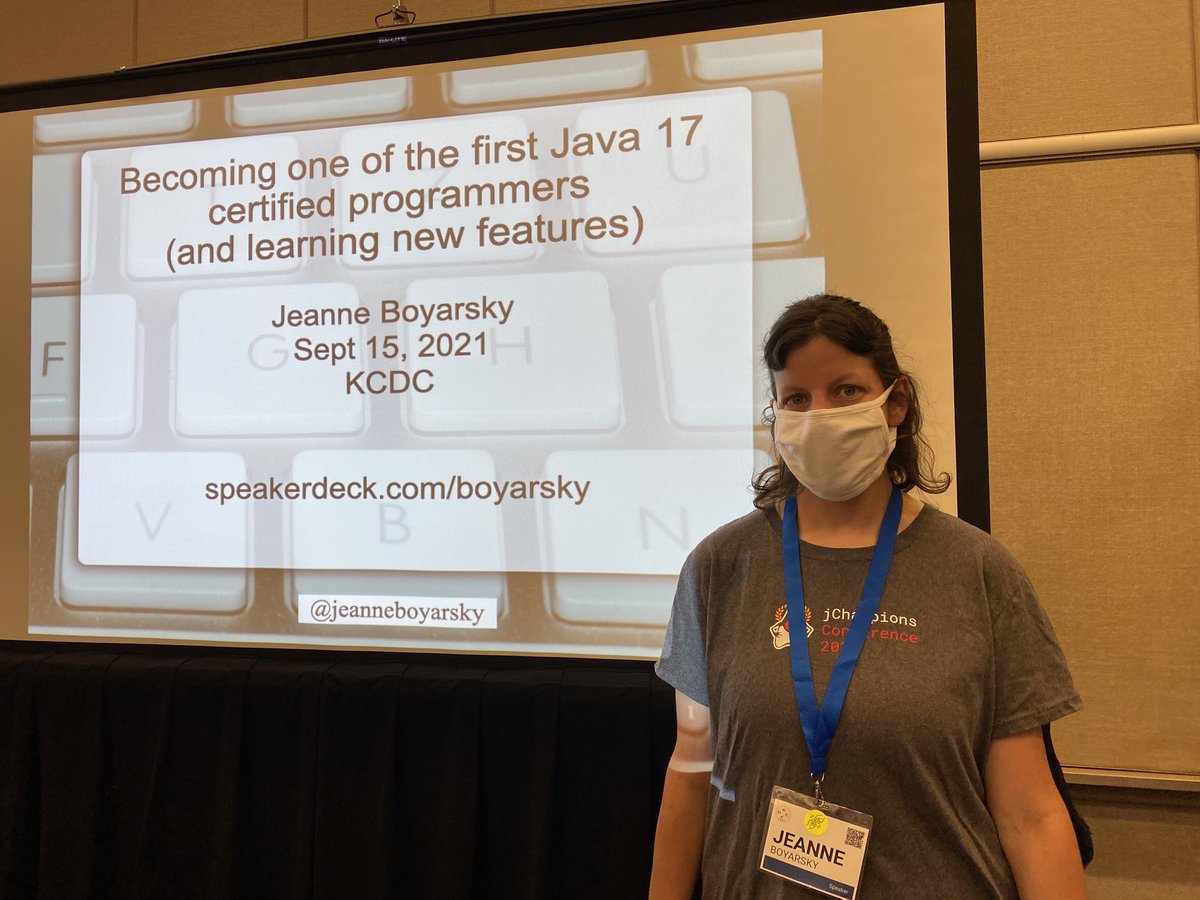jeanneboyarsky's tweet image. At my first session of #kcdc !