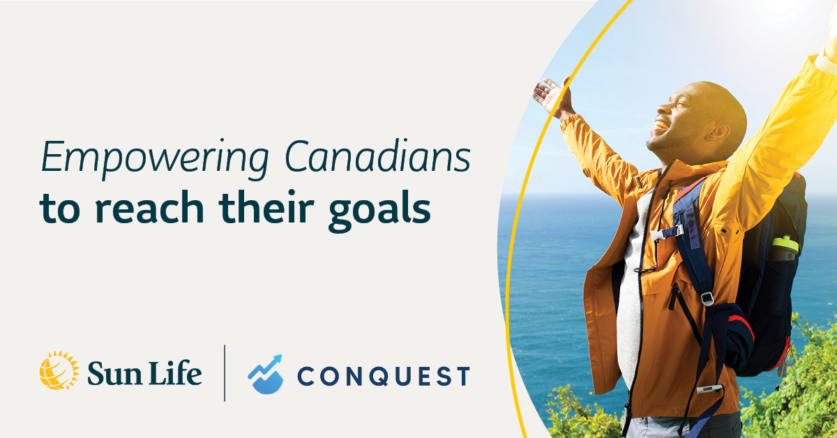 SunLifeCA's tweet photo. Today, we tapped @ConquestPlanInc  to provide its best-in-class, digital financial planning tool across Sun Life Canada’s wealth and insurance services. This is another step on our digital journey. Learn more: https://t.co/H003GQtdRn

#FinancialPlanning https://t.co/iH4QOgTtGe