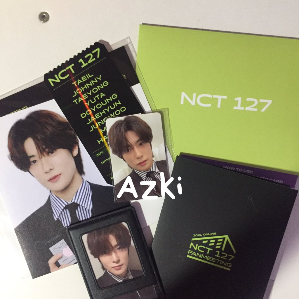Rosemaryys_'s tweet photo. ‼️ TAKE ALL/BULK ‼️

Kihno neozone set (pc jaehyun jumatan) 
Loveholic jaehyun ver with bene tower record (pc haechan)
Ar ticket jaehyun nct127 

☆ split payment ok
★  co shopee

* price &amp; condi DM (for serious buyer only!)

🏷️ pc photocard nct jaehyun jumatan ar ticket jaehyun https://t.co/2Y20R2gH0R