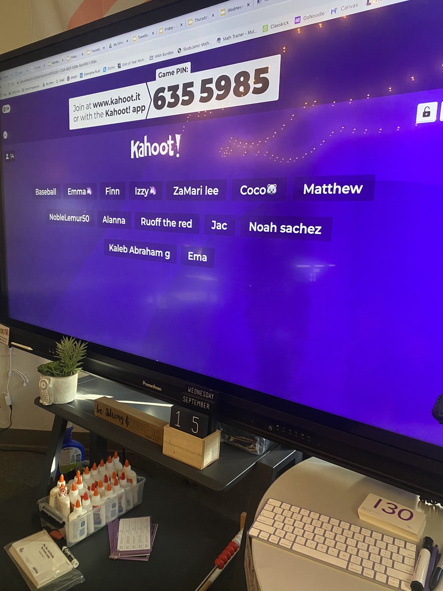 MrsOlson82's tweet photo. First day playing Kahoot today to show me they know their EVEN and ODD #s @Longbranch_Elem https://t.co/xRYgNbPUsu