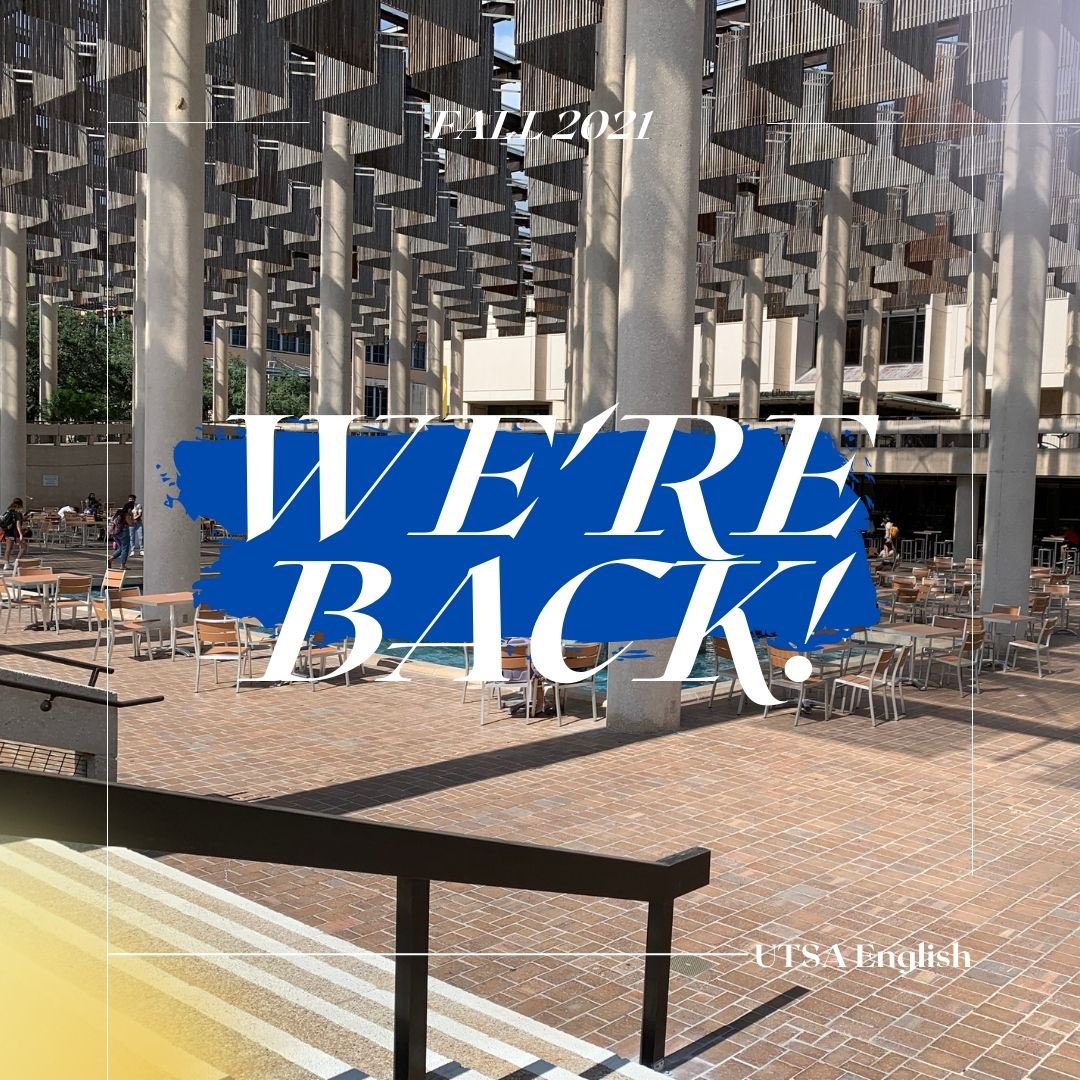 UTSAEnglish's tweet photo. Look familiar? We’re back on campus, ‘Runners! What part of campus did you miss most?
#UTSA #UTSA21 #UTSA22 #UTSA23 #UTSA24 #utsa25 #utsaroadrunners #UTSAEnglish #inpersonlearning #campuslife #campus https://t.co/68IERNYEeW