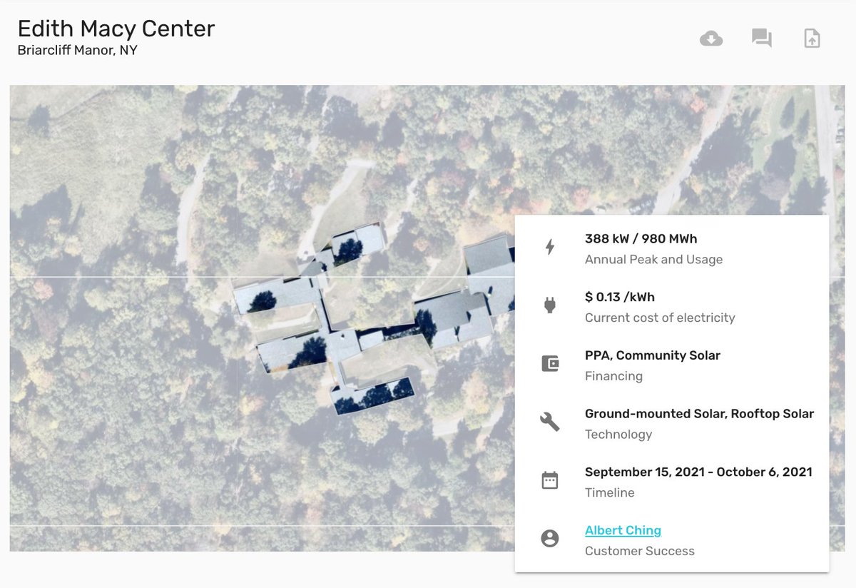 stationainc's tweet photo. 🗽🍪⚡️A new RFP is now live in the @stationainc #marketplace. Meet Edith Macy Center, a conference and retreat center for a national non-profit looking to go ☀️ #solar via a PPA-financed onsite project OR a #communitysolar subscription

[https://t.co/jv8ZXu04Q3] https://t.co/oLRftohX2G