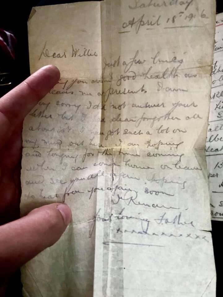 StarryTheatre's tweet photo. ✨Private Harry Hayes✨ 
Harry had left behind letters and diaries that provide the true inspiration to this story. There is also a newspaper article documentating Harry’s death. He was just 33.
‘I REMAIN’ showing 24th-26th Sept 7.30pm @footlightshouse 
Link in bio for tickets! https://t.co/IbxMKbWi6I