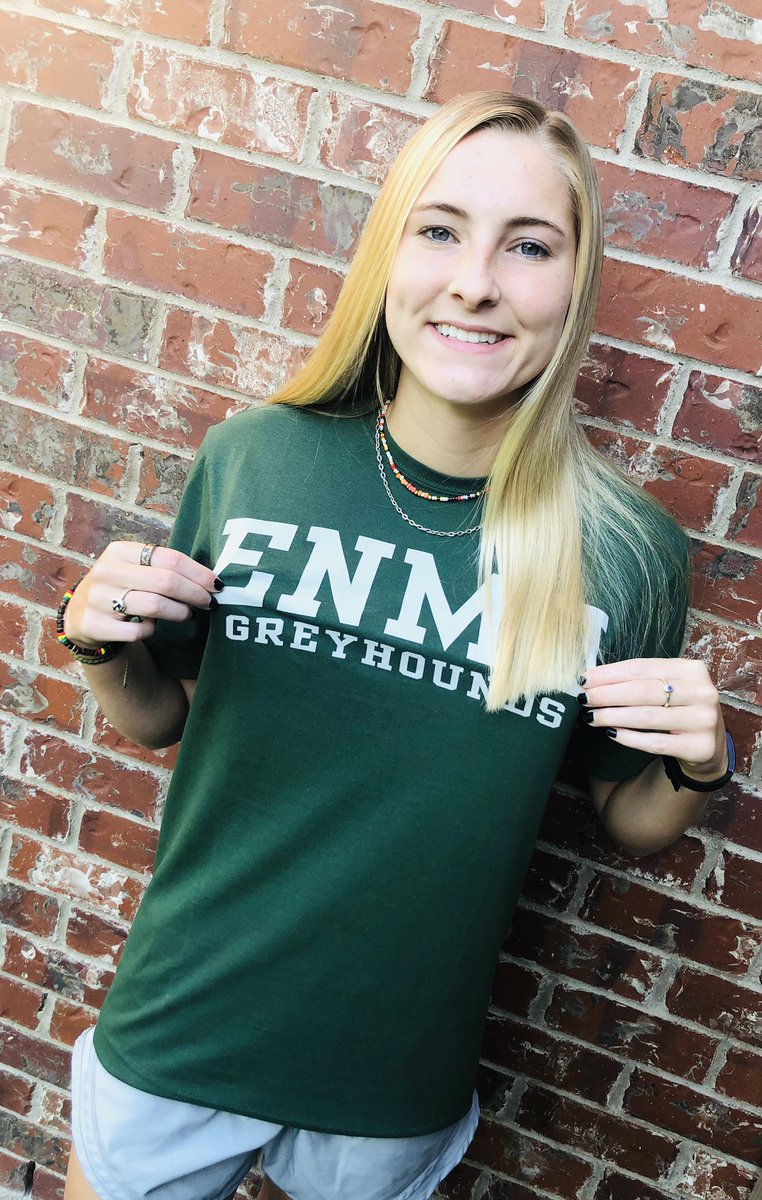 AbbyDitzler's tweet photo. I’m so excited to announce that I have verbally committed to play soccer and further my education at Eastern New Mexico University majoring in Forensic Science! A huge thank you to my coaches, family, friends and teammates for helping me along this journey! 💚#GoGreyhounds https://t.co/A90bWlAiny