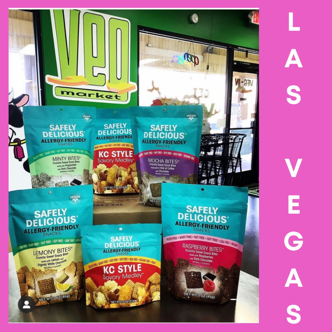 SafelyDelicious's tweet image. Another 🌟NEW LOCATION🌟!! For all of those living in or visiting Las Vegas, be sure to check out @veginoutmarket  and stock up on your favorite Safely Delicious products!!
💗
#newlocation
#excitingnews
#checkthisout
#lasvegas
#vegan