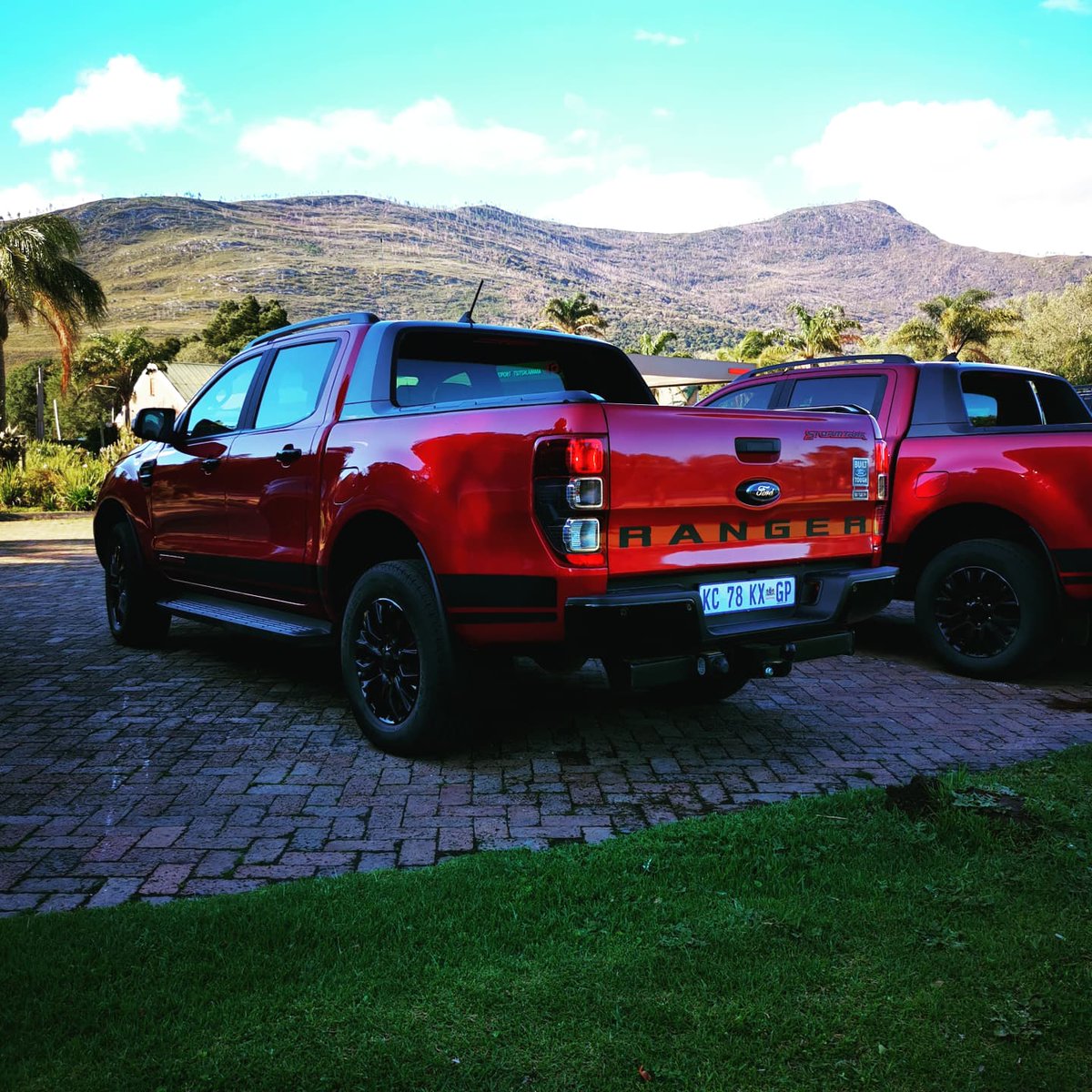News24Motoring's tweet photo. The next special edition in the @FordSouthAfrica Ranger story is being launched this week. Called the Stormtrak, the bakkie is based on the popular Ranger WildTrak.
#Wheels24 #RangerStormTrak https://t.co/oGRi4Zunny
