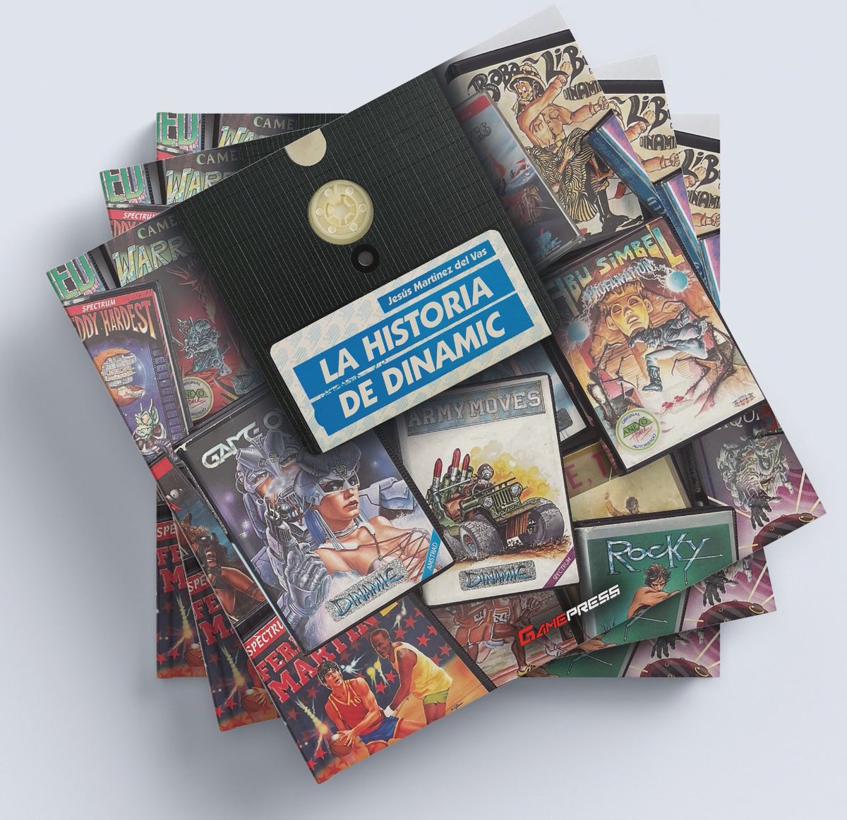 YedaiJamao's tweet image. Ya que se anuncia en la revista Retro Gamer, pues os comparto esto: nuevo libro en breve. La Historia de #Dinamic y de cada uno de sus juegos, con entrevistas, detalles, curiosidades, la maquetación de @puntxote y la edición de @GamePressEd. Muy pronto! Se agradece un RT.