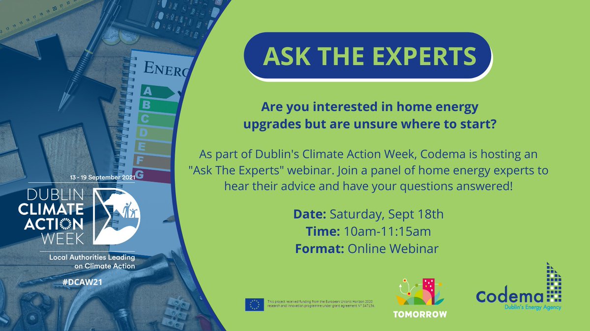 #DCAW21 is flying by! There are still lots of events to go incl. two of our webinars on energy in the home🏠 
Join us:
⭐Tomorrow <a href="/1pm/">໊</a> for simple #energysaving tips: bit.ly/39aOjkc 
⭐Saturday <a href="/10am/">☆♩ ♪ ♫ ♬♡</a> for advice on home energy upgrades: bit.ly/3kax5tt