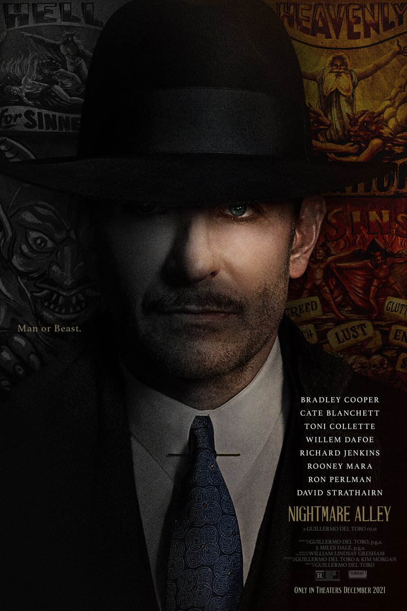 RegalMovies's tweet photo. Nightmare Alley

A Film by Guillermo del Toro

Only in theatres December 17. https://t.co/lJUGEd825o