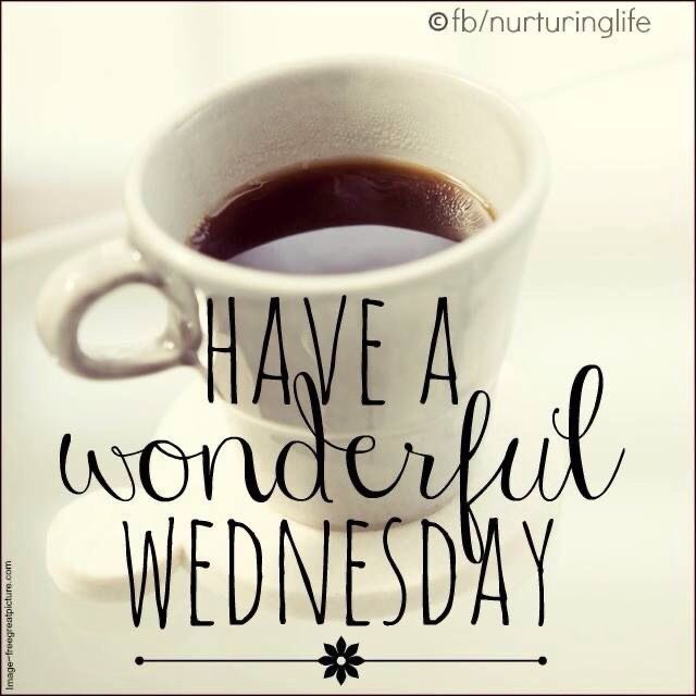 Good morning! #HappyWednesday