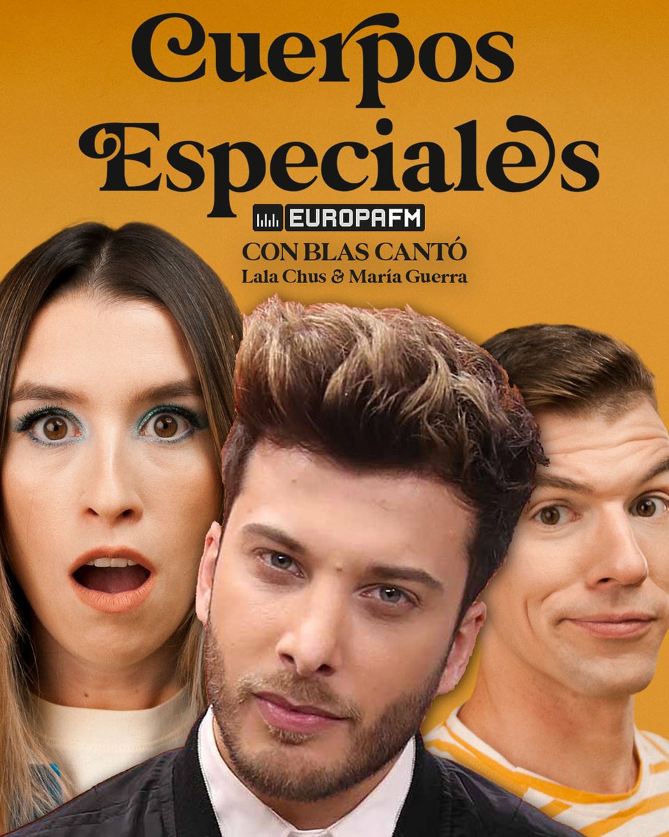 Mañana tenemos cositas: entrevistamos a <a href="/BlasCanto/">Blas Cantó</a> y vienen a vernos <a href="/lalachus2/">LALACHUS2</a> &amp; <a href="/LaScript/">La Script</a>.

De 07:00 a 11:00 en <a href="/europa_fm/">Europa FM</a>. Nos vemos, bichitos.