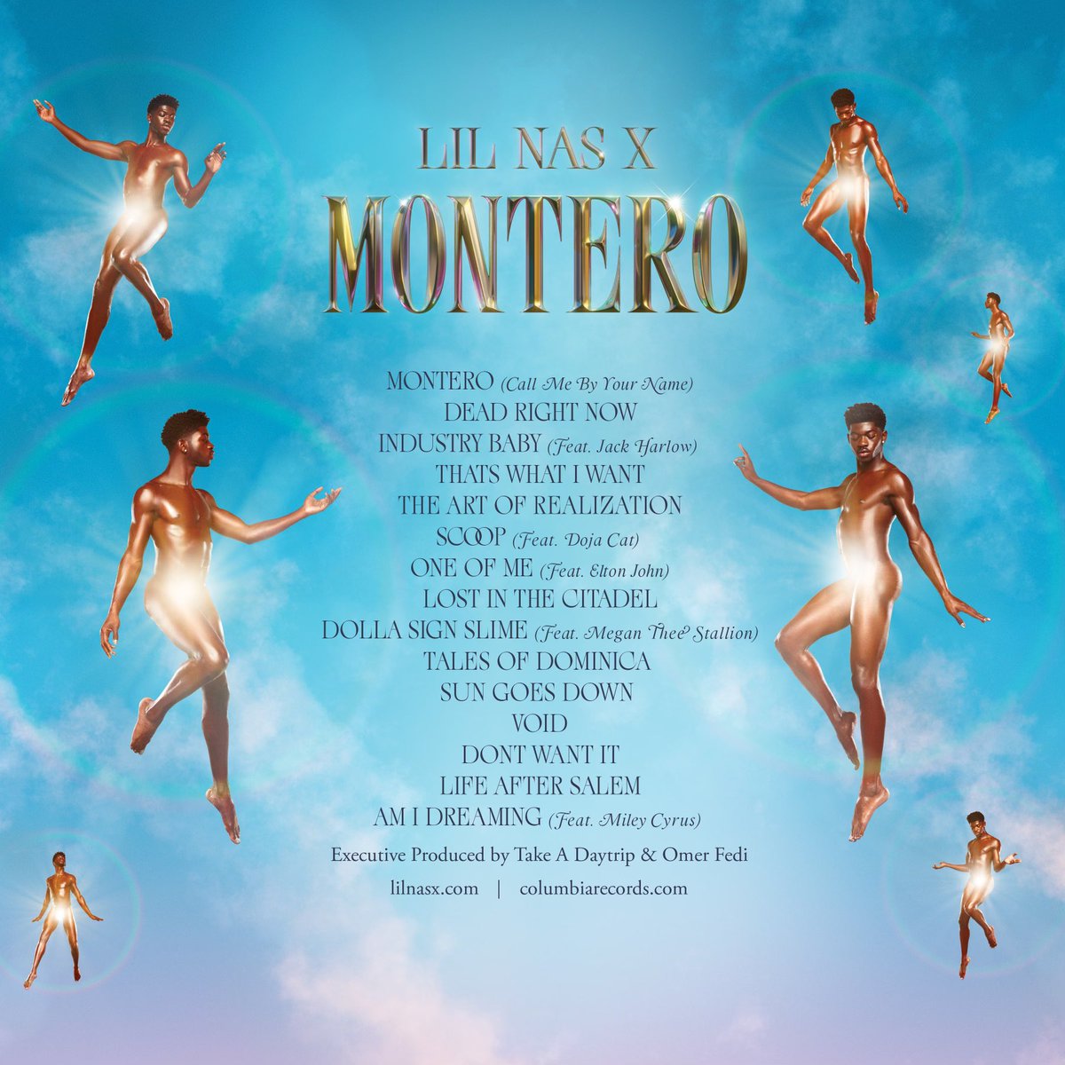 LilNasX's tweet photo. MY DEBUT ALBUM
“MONTERO”
DROPS TOMORROW 
NIGHT! 🦋💕

https://t.co/iqhwxEWP9K https://t.co/jWXntzgciA