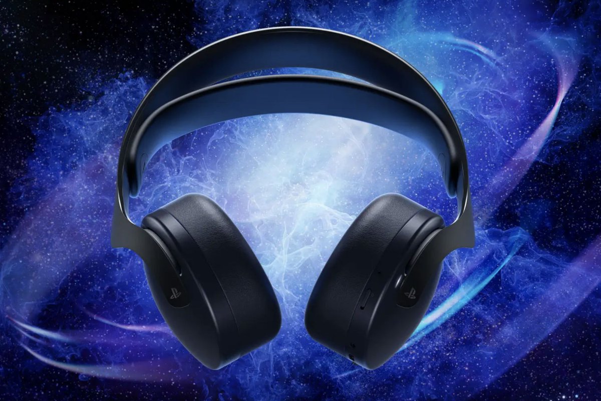 Sony is releasing its Pulse 3D Audio headset in midnight black