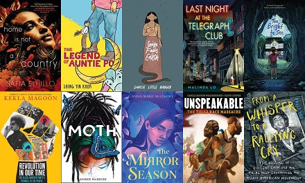 PWKidsBookshelf's tweet image. The 2021 National Book Award Longlist for Young People’s Literature has been announced. Congratulations to all! pwne.ws/3lqMLIz